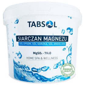  Tabsol solfato di magnesio 10 kg di sale da bagno