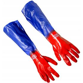 Guanti in gomma per sabbiatrice da cabina