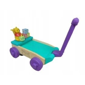    PASSEGGINO CON MANIGLIA PER TIRARE I BLOCCHI DISNEY WINNIE THE POOH