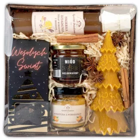  CESTINO REGALO, set da tè albero di Natale