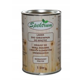 Vernice per legno SPEKTRUM - brillantezza incolore 1L
