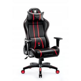    Sedia da gaming Diablo Chairs X-One 2.0, ecopelle nera e rossa