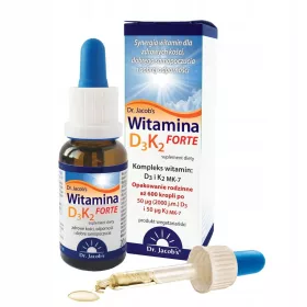   Vitamina D3K2 Dr. Jacob's Forte in Gocce: Salute Naturale e Ipoallergenica