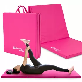  Materasso da ginnastica Hop-Sport rosa 180 cm x 60 cm