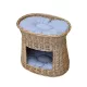  Cuccia per cani in vimini Cuda beige 52 cm x 37 cm