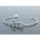  Bracciale monopezzo in argento - cavallo 07