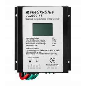 Regolatore di carica per turbine eoliche da 2 kW 48 V