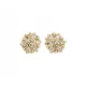  585 ORECCHINI IN ORO con DIAMANTI 0.32 ct