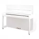  Petrof P 118 M1 pianoforte bianco lucido + cromato