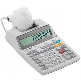  Calcolatrice da ufficio, con stampante Sharp EL 1607
