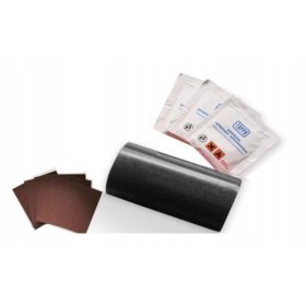   Kit di Riparazione per Teli 220x10 cm Nero - Pratico e Resistente