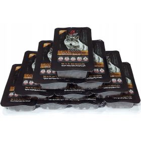    Alpha Spirit MULTIPROTEIN Food 10x200g Cibo per cani semimorbido