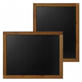   LAVAGNA IN GESSO PICCOLA, CORNICE IN LEGNO, VERTICALE, ORIZZONTALE
