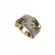  BELLISSIMO ANELLO IN ORO "GIRASOLI"!!