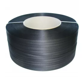 Nastro in PP 19mm Nero per reggiatura