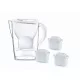  Caraffa filtrante Brita Marella 2,4 l, bianca