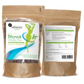   Fibra Vitale PLUS con Acerola e FIBREGUM - 0,5 kg - Integrazione Naturale e Sicura