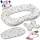  ekmTRADE cuscino multifunzionale sfera in silicone (fibra)