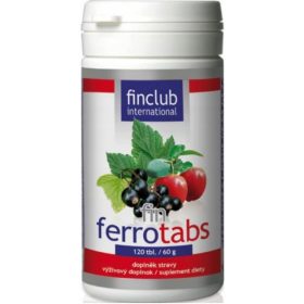   FIN FERROTABS - Integratore Ricco di Ferro e Vitamine per il Benessere Generale