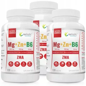   ZMA: Magnesio, Zinco e Vitamina B6 - Integratore ad Alta Assimilazione