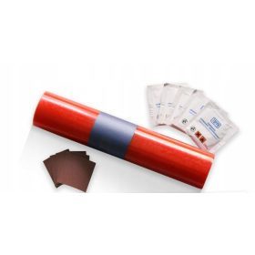   Kit di Riparazione per Teli 220x32cm Rosso - Pratico e Resistente