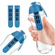  Bottiglia filtro Dafi 0,7 l, blu 0,7 l blu