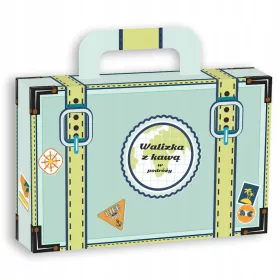  14 caffè aromatizzati in una valigia regalo