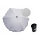  Ombrello per passeggino Bomix, 61 cm, argento