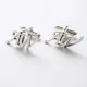  Gemelli in argento con le tue iniziali