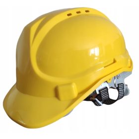   Casco protettivo per operai edili Casco protettivo da lavoro a 4 punti Pruspol + adesivo LOGO MagrosBHP