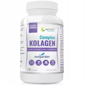   Collagene Marittimo Naturale da 500mg per Articolazioni, Ossa e Pelle - 120 Capsule