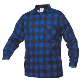 CAMICIA DA LAVORO IN FLANELLA DI COTONE POLACCA, tg. l