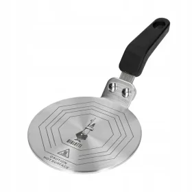    Caffettiera classica Bialetti - Adattatore per piani cottura a induzione da 13 cm