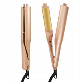    PIASTRA 2in1 FERRO ARRICCIANTE ONDE IN CERAMICA Riccioli LEGGERI INVERTER