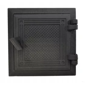  Porta in ghisa per l'affumicatoio del forno, pulizia