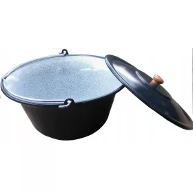  BOLLITORE SMALTATO UNGHERESE 10 LITRI APPESO