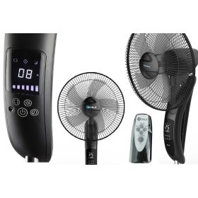  Ventilatore da terra Schild RA04KFS nero