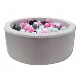  Piscina con palline Odol-Plusz 30x90 cm grigia