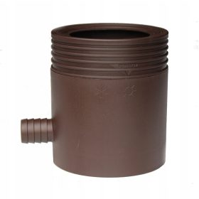 Raccoglitore acqua piovana Marley 80 mm marrone
