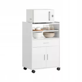    SoBuy mobile da cucina bianco 40 x 59 x 92 cm, colore frontale: bianco