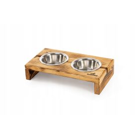  Portaciotola in metallo beige Nobledog 0,45 l