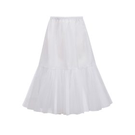  Sottoveste da comunione elegante con ampia balza