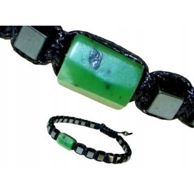  Bracciale CHRYSOPRASE da uomo salute immunità A2