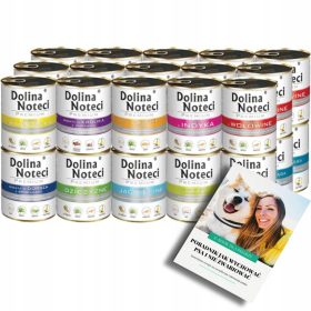    DOLINA NOTECI PREMIUM SET di alimento umido per CANI mix 30x800g + EBOOK CANE
