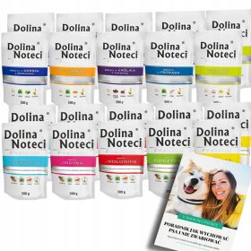    DOLINA NOTECI PREMIUM mora bustina alimentare MIX GUSTI 20x500g + EBOOK CANE