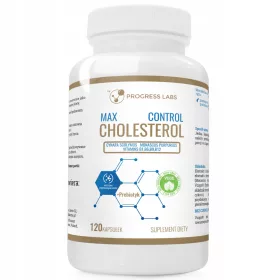   Cholesterol Max Control - 120 Capsule per il Controllo del Colesterolo, Senza Additivi Artificiali