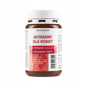   Vitamine per Donne - Integratore con Vitamina E, Biotina e Oli Vegetali, 60 Capsule