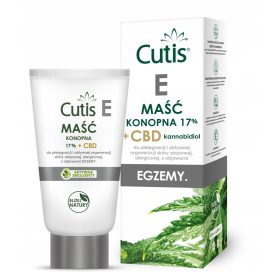   Mascera di Canapa CUTIS CBD E - EGZEMA 120 ml con 17% Olio di Canapa