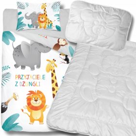    Set biancheria da letto Detexpol 90 x 120 cm tonalità del blu