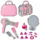  Valigia da parrucchiere Klein Braun con accessori